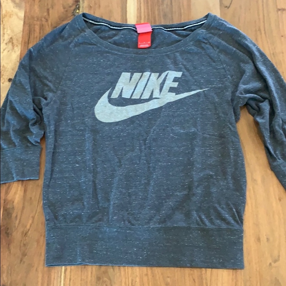 Nike off the shoulder Top